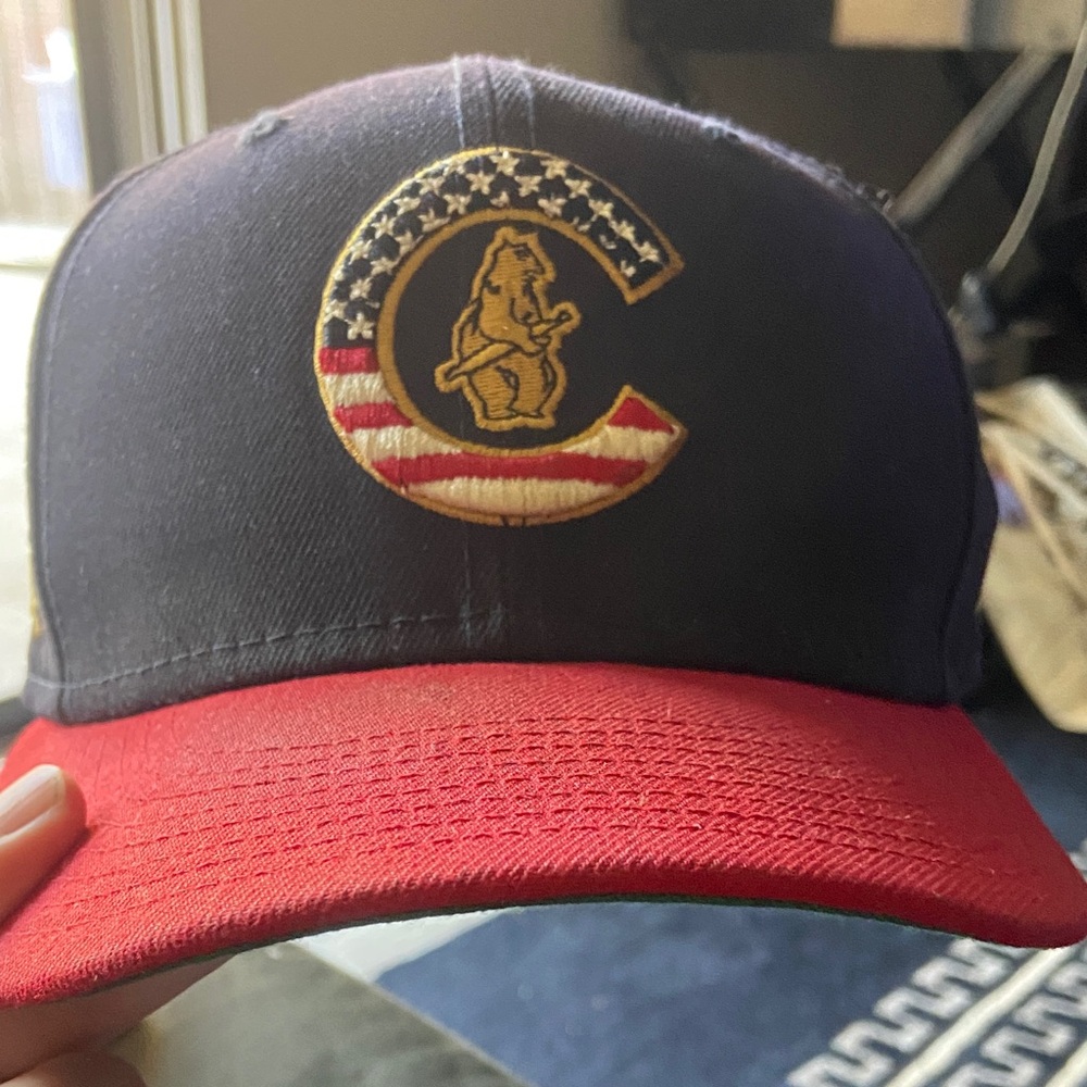 Cubs fitted.  Limited edition with side patch. New Era